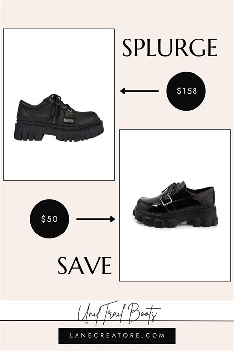 unif trail shoe dupe|best unif boots for less.